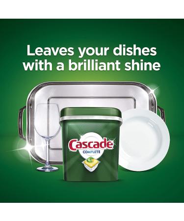 Cascade Complete Dishwasher Pods Actionpacs Detergent 78 Count Lemon Scent - Pack of 1 - Buy Online on GoSupps.com