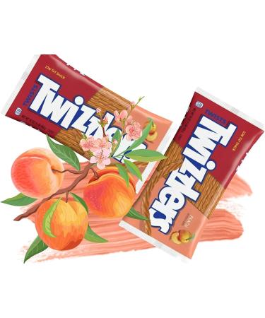 1 Share Bag - Twizzlers Peach - Imported from US - Low Fat Snack - Buy Online on GoSupps.com