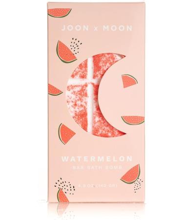 JOON x MOON Watermelon Bath Bomb Bar - Shea Butter & Sea Salt for Relaxation and Hydrated Skin - Buy Online on GoSupps.com