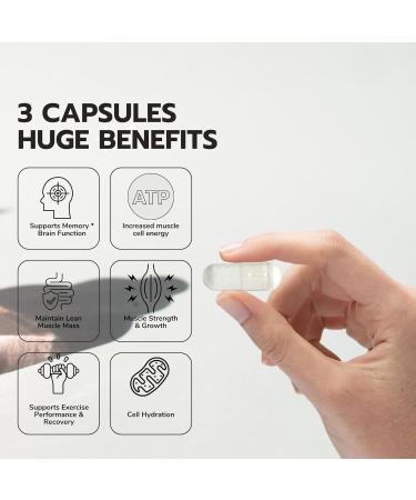 Buy Creatine Pills HCL (Hydrochloride) - 150 High-Quality Capsules for Enhanced Performance | International Shipping Available - Buy Online on GoSupps.com