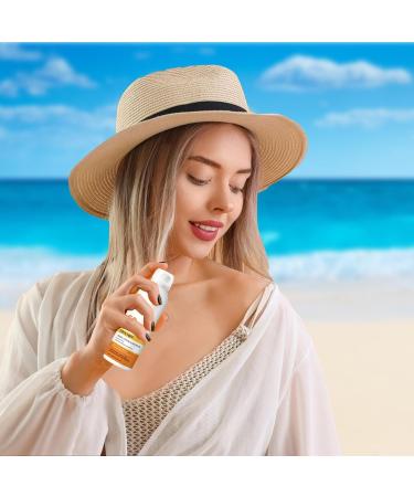 Body Sunscreen Mist Waterproof Sun Protection Spray Face Sun Protection Mist Fast Absorption Sunscreen Outdoor Sports Sunscreen Travel Sunscreen Spray Camping Sun Protection - Buy Online on GoSupps.com