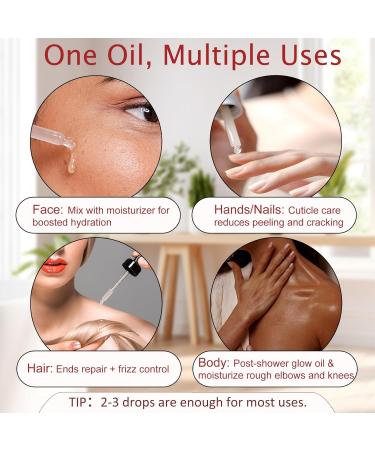 URZTUL 3 Pack Rose Emu Oil 100% Natural Moisturizer for Dry Skin Hair & Cuticles Soothing Sensitive Skin Gentle Hydration - Buy Online on GoSupps.com