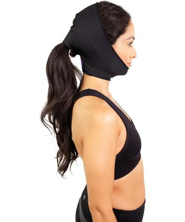 Chin Strap Compression Garment for Post Facial Surgery | Neck Lift Wrap - XL Black - Buy Online on GoSupps.com