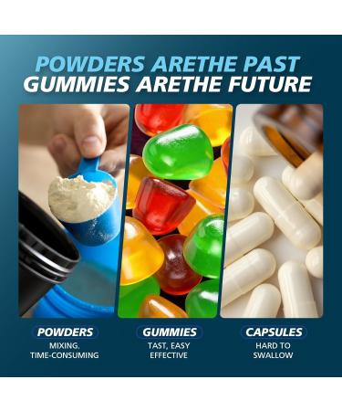 Creatine Gummies for Women & Men - Creatine Monohydrate Gummies Tasty Chewable Supplement Muscle Support & Energy Boost (2 Pack) 80 Count (Pack of 2) - Buy Online on GoSupps.com