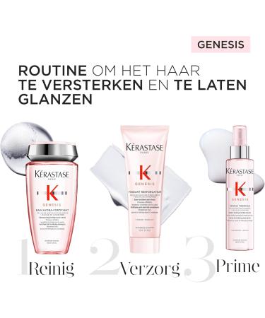 K rastase Strengthening routine against hair loss Set with Shampoo and Serum Nourishes & Strengthens For weakened hair Genesis - Buy Online on GoSupps.com