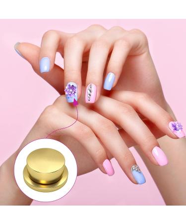 ANCIRS 20 Pack Gold 3D Nail Art Rotary Bearings for DIY Crafting - Nail Charm Rotating Kit for Jewelry Accessories - 4x5x2.5mm - Buy Online on GoSupps.com