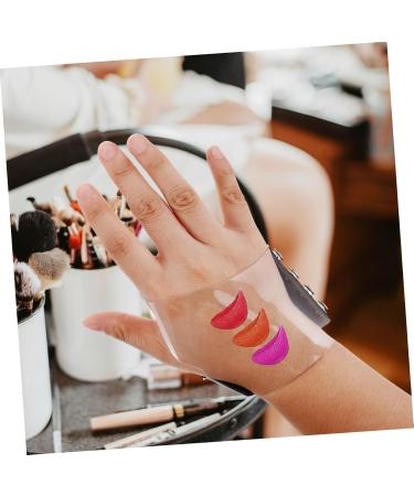  HAPINARY Makeup Mixing Palette Transparent Hand Tray for Makeup Lovers and Professionals Makeup Mixing Palette Manicure Plate Cosmetic Plate Foundation Mixing Plate - Buy Online on GoSupps.com