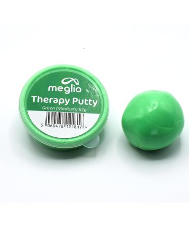 57g Meglio Therapy Hand Putty - Clinical Grade for Hand Exercises, Recovery, Strength Training and Stress Relief - Variable Resistances (Extra Light to Firm) - Buy Online on GoSupps.com
