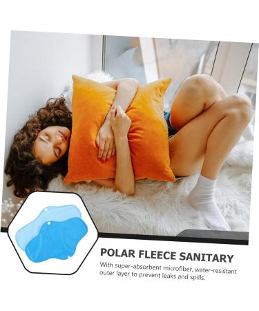 Mobestech 6-Ply Women's Reusable Menstrual Pads - Polarfleece Washamm with Comfort Cushion & Eco-Friendly Design | Sustainable Binding Bags for Women - Buy Online on GoSupps.com