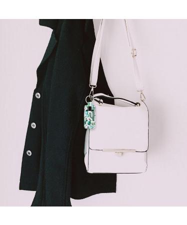 POPETPOP Lipstick Keychain Set - 5pcs Neoprene Lip Balm Holder Clips | Portable Cactus Design for Easy Carry & Style - Buy Online on GoSupps.com