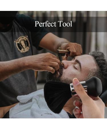 Anseom 2-Piece Neck Brush Set for Hairdressers | Soft Fiber Bristles & Plastic Handle | Ideal for Salon Hair Cutting and Styling - Buy Online on GoSupps.com
