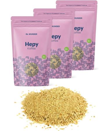  Dr. Wunder Wunder HEPY enema coffee 3-pack | 3 x 250g: Special green/golden coffee | particularly high caffeine and acid content - Buy Online on GoSupps.com