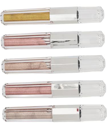 Metallic Nail Polish Easy to Use 5 Colors Metallic Nail Gel Fine Texture for DIY Salon At Home - Buy Online on GoSupps.com