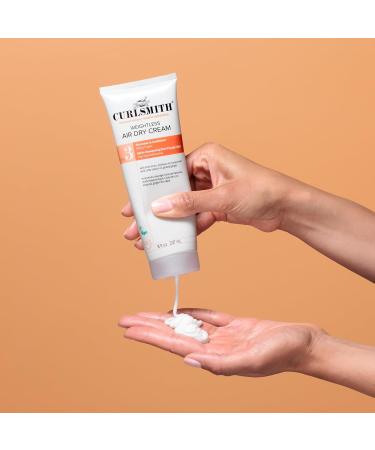 CURLSMITH Weightless Air Dry Cream - Vegan Leave-In Conditioner - Smooths Hair - 8 fl oz - Buy Online on GoSupps.com