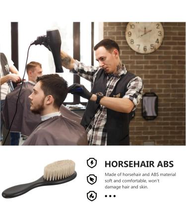 ABOOFAN Hair Styling Comb & Oil Neck Brush - Shaving Brushes for Hairdressing Salon & Beard Care - 15x4cm - Buy Online on GoSupps.com