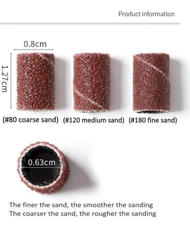 2 Sets Nail Cutter Bits Diamond Drill Bit for Electric Nail File for Grinding Modelling Nail Cutter Attachments Set for Cuticula Manicure Pedicure Nail Care - Buy Online on GoSupps.com