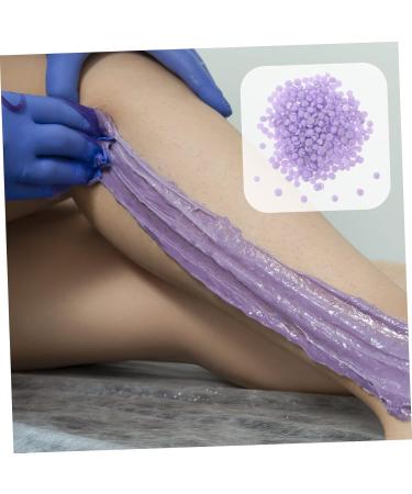 Minkissy Hard Wax Beans - 3 Packs for Hair Removal Sensitive Skin Violet Wax Pearls Beeswax Face Wax - Best for Smooth Skin - Buy Online on GoSupps.com