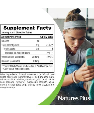 Nature's Plus Chewable Love Buffs Orange 90 Tablets | Vegan Friendly - Buy Online on GoSupps.com