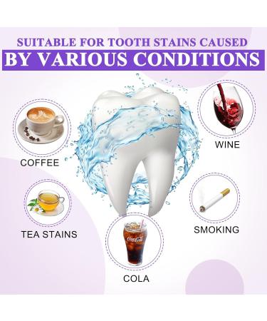 Purple Toothpaste for Teeth Whitening Purple Teeth Whitening Kit Tooth Stain Removal Colour Corrector 1.5Fl Oz 1.5 Fl Oz (Pack of 1) - Buy Online on GoSupps.com