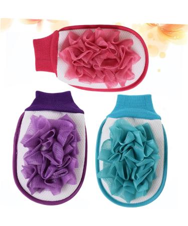 Buy Beavorty 9 Pcs Bath Gloves Double Sided Exfoliating & Massage Mitts for Ultimate Relaxation International Shipping Available - Buy Online on GoSupps.com