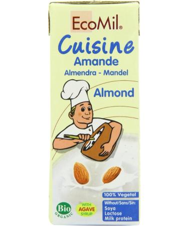 Ecomil | Cuisine - Almond Cream | 2 x 200ml - Buy Online on GoSupps.com