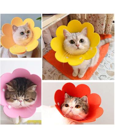 JIANYH 3 Pcs Cat Cone Collar Soft Adjustable Dog Cone Collar Soft Dog Cat Protective After Surgery Pet Protective Collar Anti-Bite or Lick for Cats and Small Dogs(3 Color) - Buy Online on GoSupps.com
