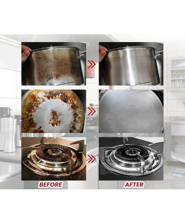 Steel Cleaning Paste Stainless Steel Clean Wax Rust Remover for Metal Magical Nano-Technology Stainless Steel Cleaning Paste Stainless Steel Cleaner and Polish (3pcs) - Buy Online on GoSupps.com