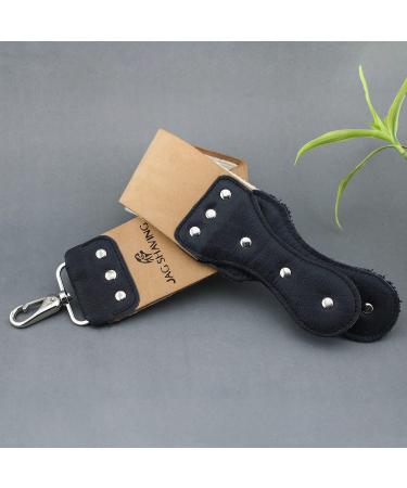 JAG 5-Part Shaving Razor Set - Premium Straight Razor Shaving Brush Leather Strop Grinding Paste & Alum Stick - Perfect for All Blades & Knives | International Shipping - Buy Online on GoSupps.com
