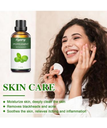 100ml Peppermint Essential Oil - 100% Pure Natural Therapeutic Grade with Dropper | For Diffuser, Aromatherapy, Candle Making, Skin & Hair Care - Buy Online on GoSupps.com