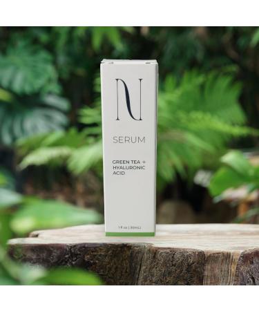 Buy Green Tea & Hyaluronic Acid Anti-Aging Serum - 1 oz | Nourish & Revitalize Skin - Free International Shipping - Buy Online on GoSupps.com