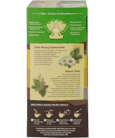 Organics India Organics India Tulsi Honey Chamomile 25 Tea Bags - Buy Online on GoSupps.com