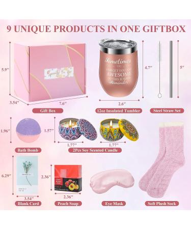9pcs Women's Gifts Set - Perfect for Mother's Day, Birthdays, Get Well Soon, Self Care, and Spa - Unique and Thoughtful Gift for Women Who Have Everything - Buy Online on GoSupps.com