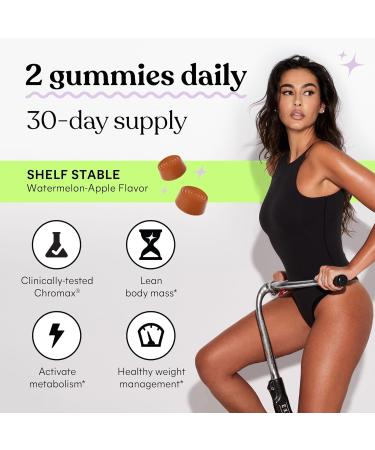 Lemme Tone Metabolism Gummies Apple Cider Vinegar Clinically Studied Chromium B12 Ginger Promote Lean Body Mass Watermelon Apple Flavor (30 Day Supply) 60 Count (Pack of 1) - Buy Online on GoSupps.com