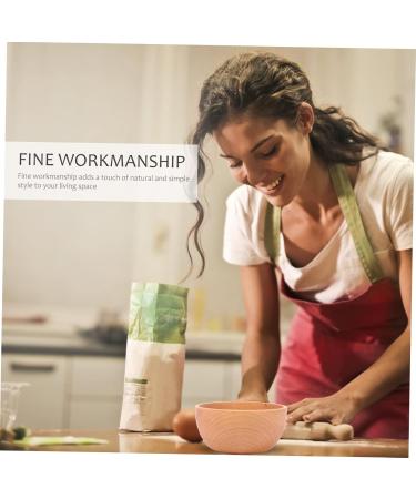 Zerodeko Wooden Bowl Salad Bowl Chip Container Christmas The Kitchen Bowl Food Bowl Dessert - Buy Online on GoSupps.com