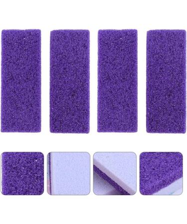 4 Pieces Volcanic Pumice Stone Set - Callus Remover & Foot Scrubber for Hard Skin - Perfect for Pedicure & Foot Care - Buy Online on GoSupps.com