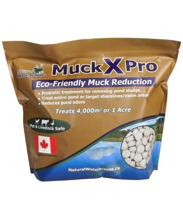 MuckX Pro Pond Sludge Remover - Beneficial Bacteria for Pond & Lake Muck Removal (4.53 kg)