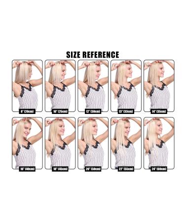 Elailite Invisible Tape In Extensions | Remy Real Human Hair | 20pcs 35cm #70 Bleached White Hair Extensions - Buy Online on GoSupps.com