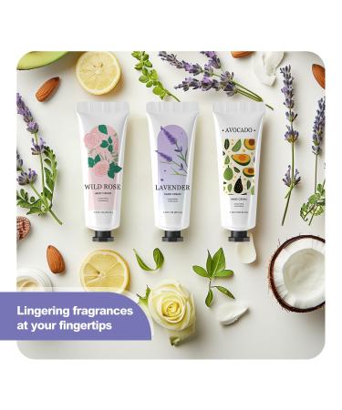 Spa Luxetique 10 Pack Hand Cream Set - Scented Moisturizing Lotion for Dry Cracked Hands - Travel Size Shea Butter Gifts for Women - Buy Online on GoSupps.com