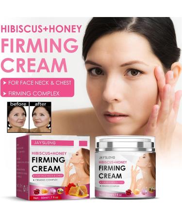 Botiniv Hibiscus and Honey Firming Cream 50ml | Infused with Hibiscus Flower Extract Honey Collagen and Jojoba Oil | Skin Firming Cream with Collagen - Buy Online on GoSupps.com