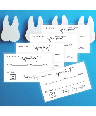 Dental Elevator Cards - 50 Pack for Tooth Whitening & Patient Memory | Minimalistic Design for Pediatric & Orthodontic Dentists - 5.1 x 8.9 cm - Buy Online on GoSupps.com