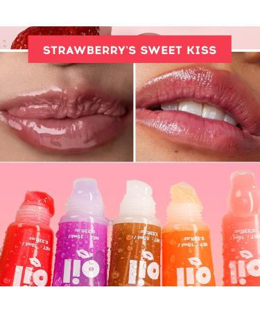 Buy Clear Lip Oil - Moisturizing Non-Sticky Gloss Fruity Flavored Long-Lasting Plumping Care 05 Orange - International Shipping Available - Buy Online on GoSupps.com