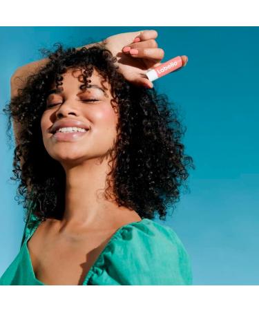  Labello Labello Peach Shine Burrocacao Coloured Lips with Peach Aroma Lip Balm 24 Hour Moisturizing Lip Balm with Natural Ingredients - 4 Sticks - Buy Online on GoSupps.com