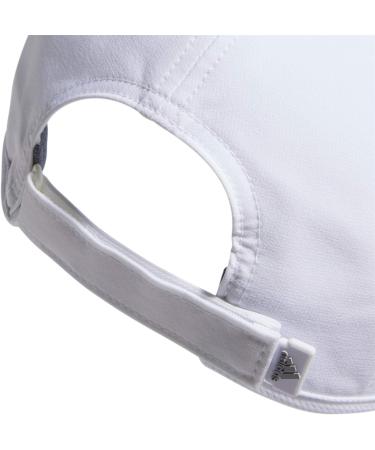 adidas Women's Superlite Relaxed Fit Performance Hat - White/Silver Reflective - One Size - Buy Online on GoSupps.com