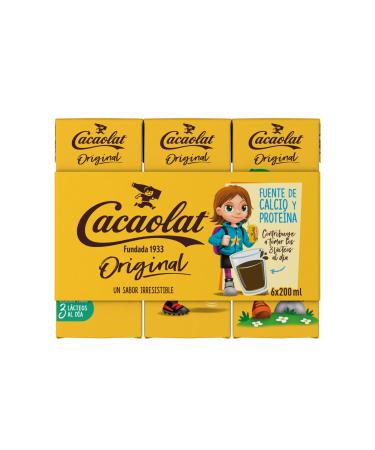 CACAOLAT BATIDO ORIGINAL BRICK - PACK 6 X 200 ML