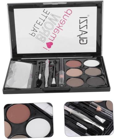 FOYTOKI 2 Sets Eyebrow Powder Set Eyebrow Filler Eyebrow Powder Tool Eyebrow Sissor Kit Brow Pencil Lit Abs - Buy Online on GoSupps.com