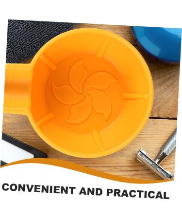 Beaupretty 3-Piece Travel Shaving Foam Set | Small Razor Shell & Decorative Bowl | Natural Yellow Shaving Container | International Shipping Available - Buy Online on GoSupps.com