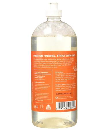 Better Life Simply Floored! Natural Floor Cleaner Citrus Mint - 32 fl oz - Buy Online on GoSupps.com
