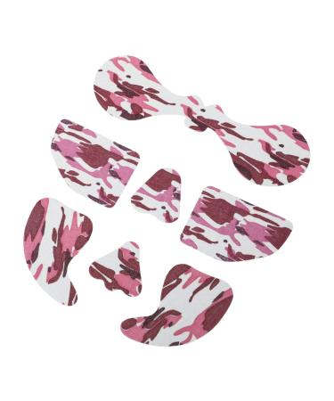 Minkissy 3 sets frost protection-facial sticker Tarn face mask Tarn adhesive tape Face sticker Tarn winter sports facial plaster Tarn facial sticker Windproof 1 piece (1 Pack) pink camouflage