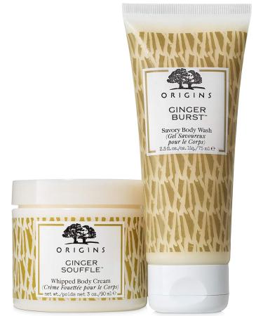 Origins Body Care Sets/kits,ginger Souffle Body Cream & Ginger Burst Savory Body Wash