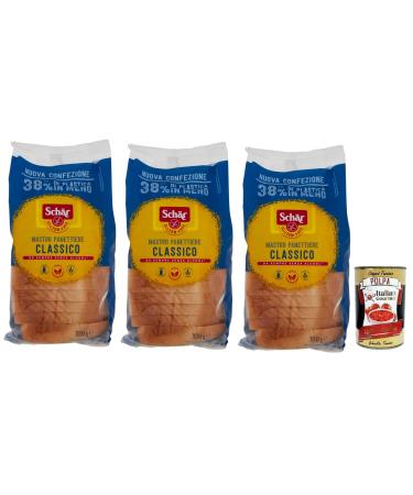Schär Classico del Mastro Gluten-free panetticiens Specially formulated for humans against gluten 3 x 330 g